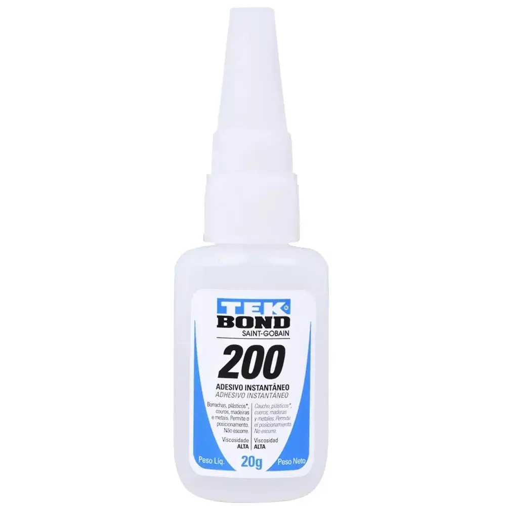 Adesivo instantâneo 200 blister 20GR Tekbond — fotografia 5