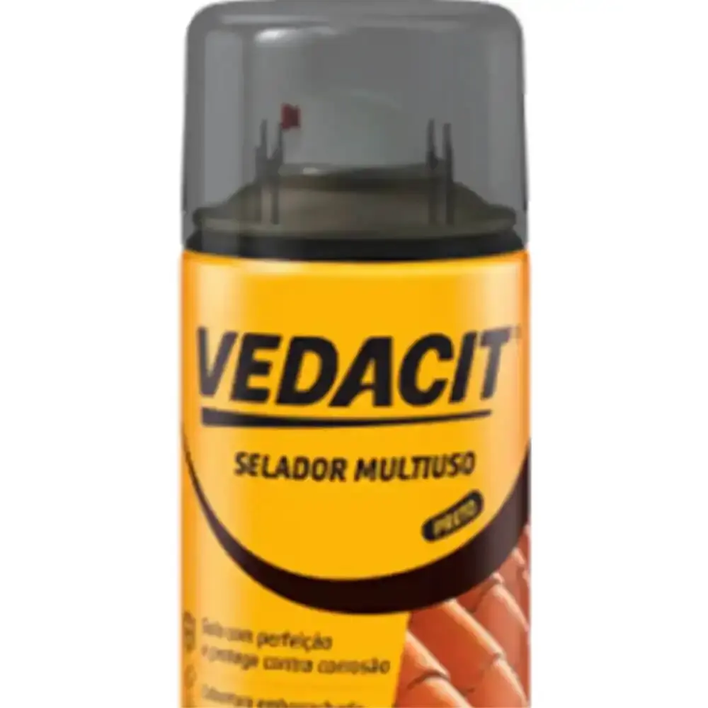 Selador Multiuso Spray Preto 400 ml 147871 VEDACIT — fotografia 3