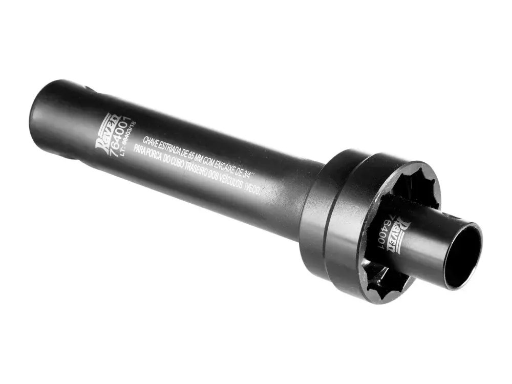 764001 Raven chave estriada de 65MM para porca do cubo traseiro dos veículos iveco