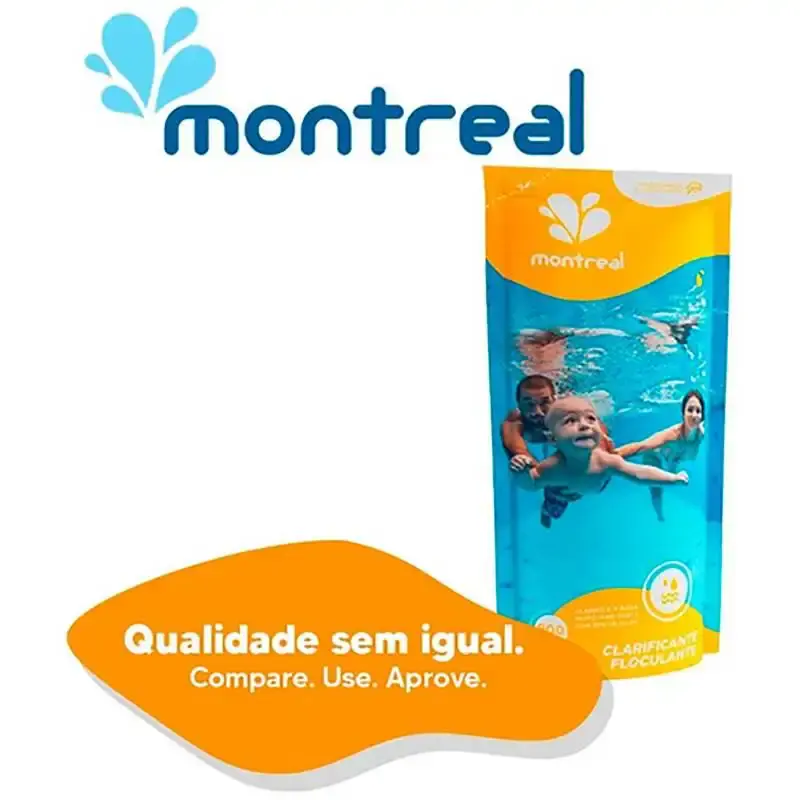 Cloro floculante clarificante 900 ML refil kit com 5 unidades Montreal — fotografia 5