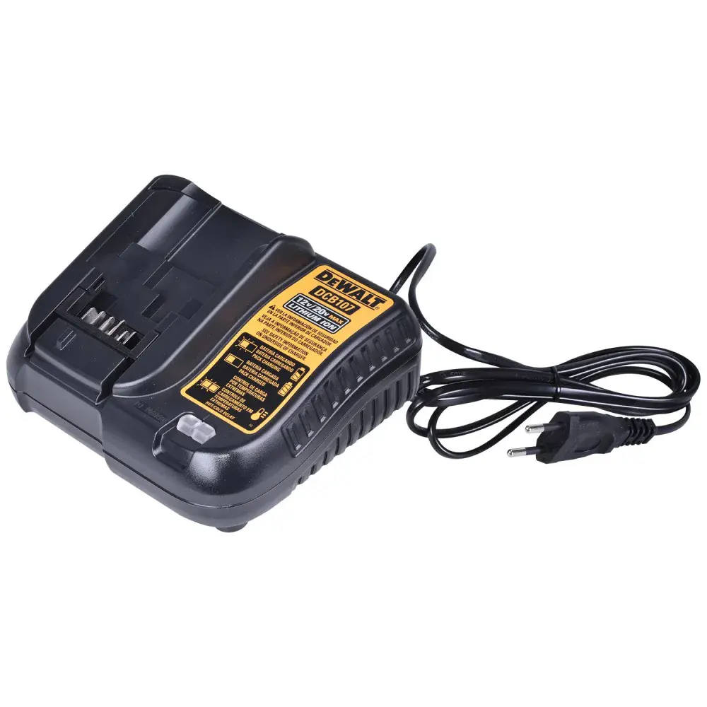 Carregador de baterias 12 a 20V DCB107-BR Dewalt bivolt