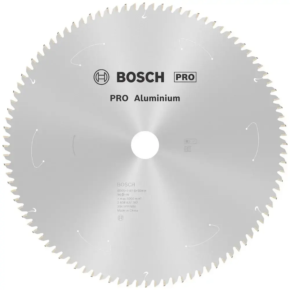 Disco de serra standard aluminium 305X30MM 96 dentes Bosch — fotografia de referência