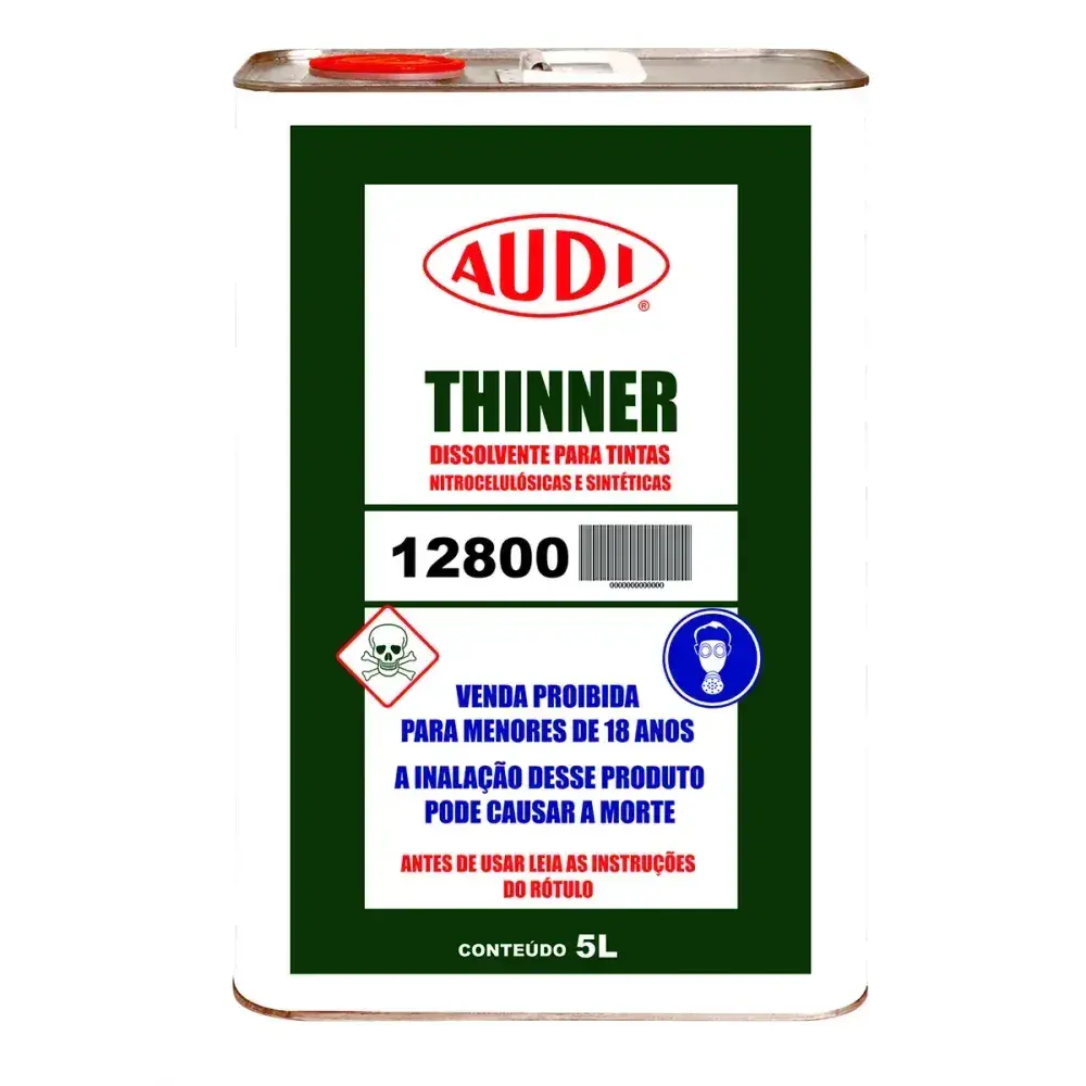 Thinner 12800 Audi 5 litros — fotografia 2