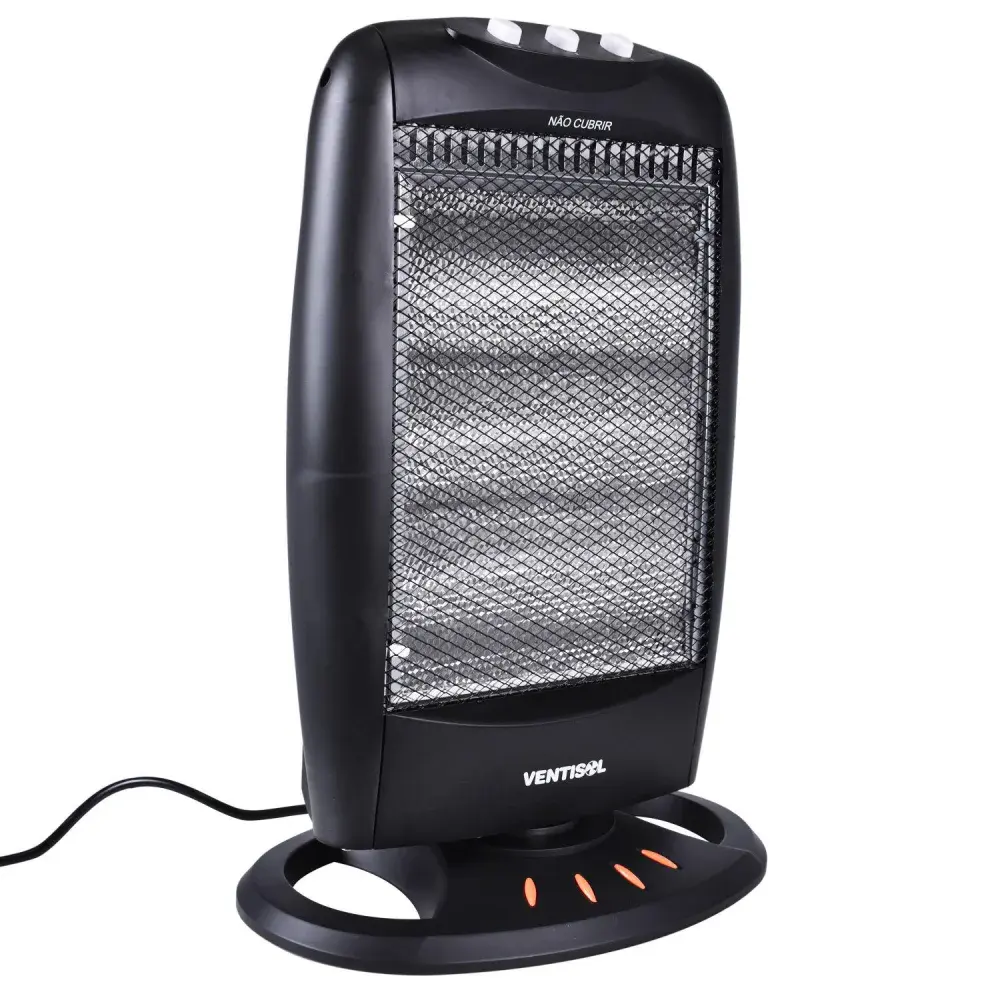 Aquecedor halógeno 1200W 220V Ventisol — fotografia 3