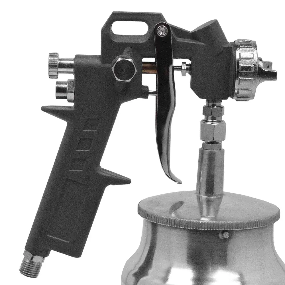 Pistola de pintura pneumática AS-162AB baixa produção 1,5MM 1000ML Puma — fotografia 5
