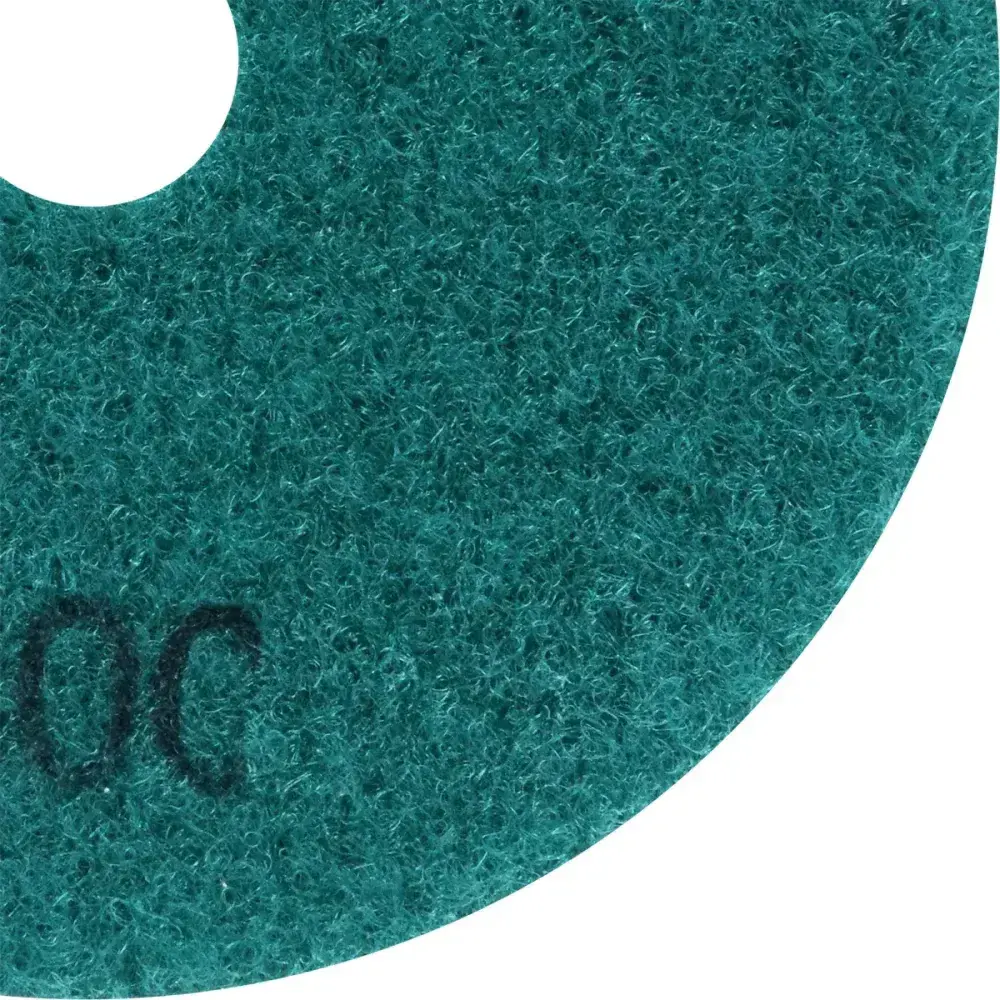 Disco de lixa diamantada com velcro 4 G800 verde Worker — fotografia 8