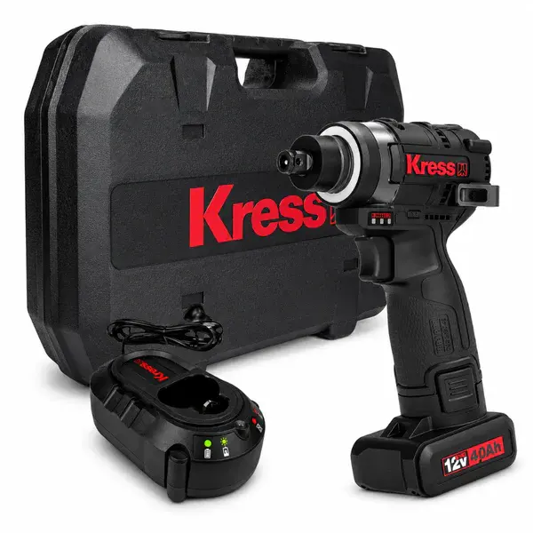 Chave e parafusadeira de impacto brushless 1/2" e 1/4" - KH260 Kress