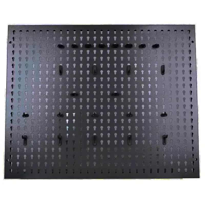 Painel para ferramentas em aço com 24 ganchos 725 x 575 MM Presto — fotografia 3