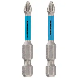 Bits Phillips de Torção 1/4 x 1/4 POL 50 mm PH2 com 2 Peças GROSS — fotografia 2
