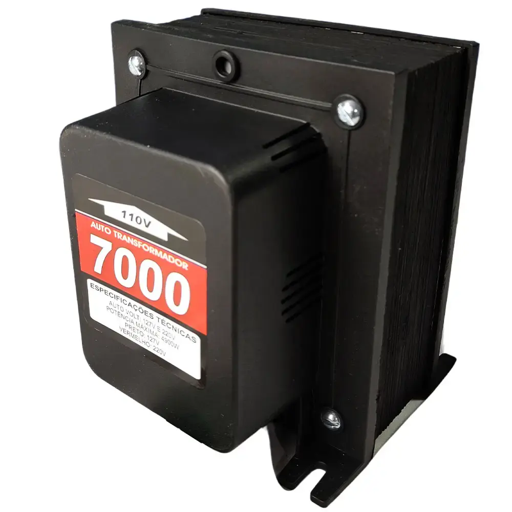 Transformador de voltagem 4900W bivolt EVAT7000 Evald