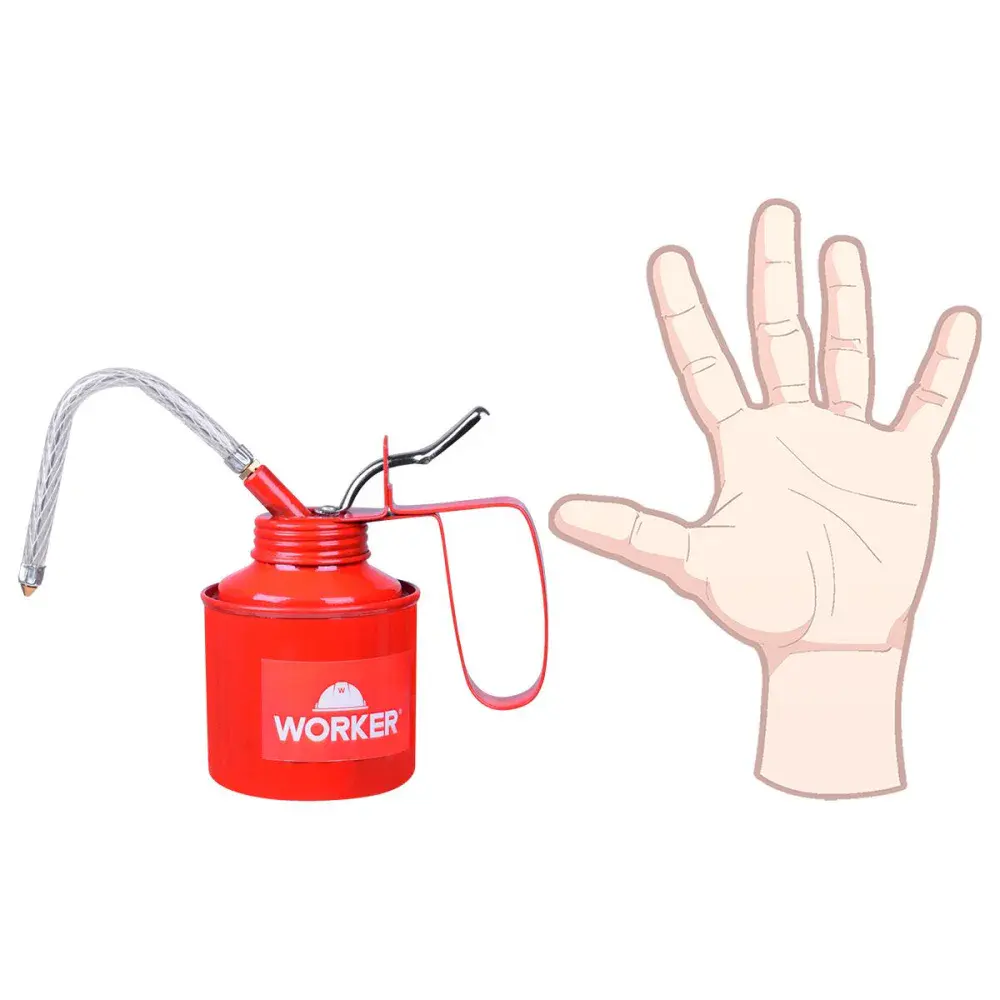 Almotolia bico rígido flex 250ML Worker — fotografia 5