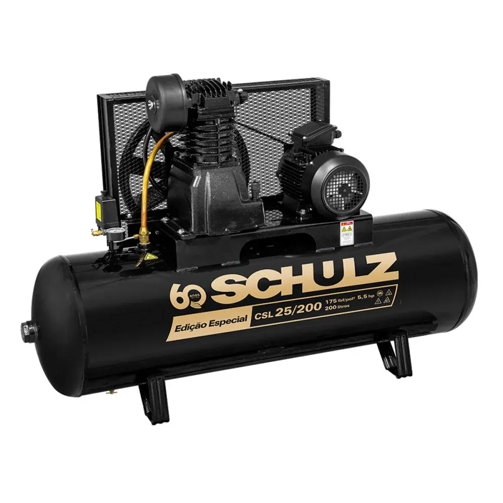 Compressor de pistão 25/200 220V Schulz
