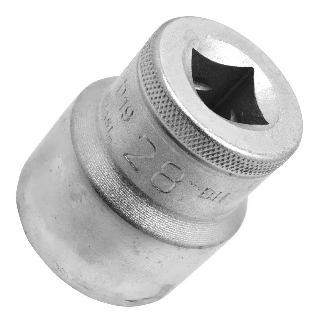 Soquete estriado 28MM encaixe 1/2 Gedore — fotografia 7