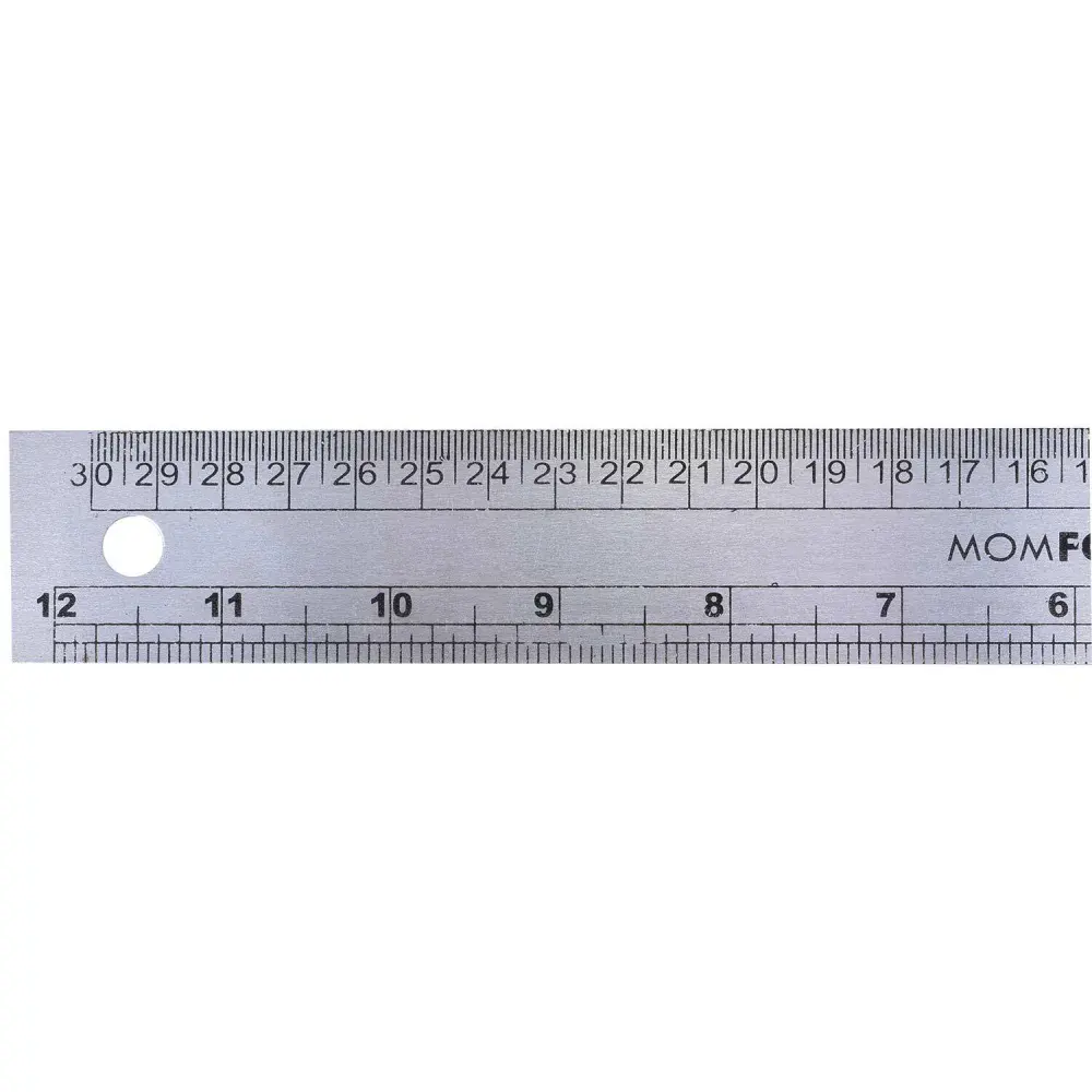 Esquadro 12″/30 cm com cabo de pvc 616012 Momfort — fotografia 5