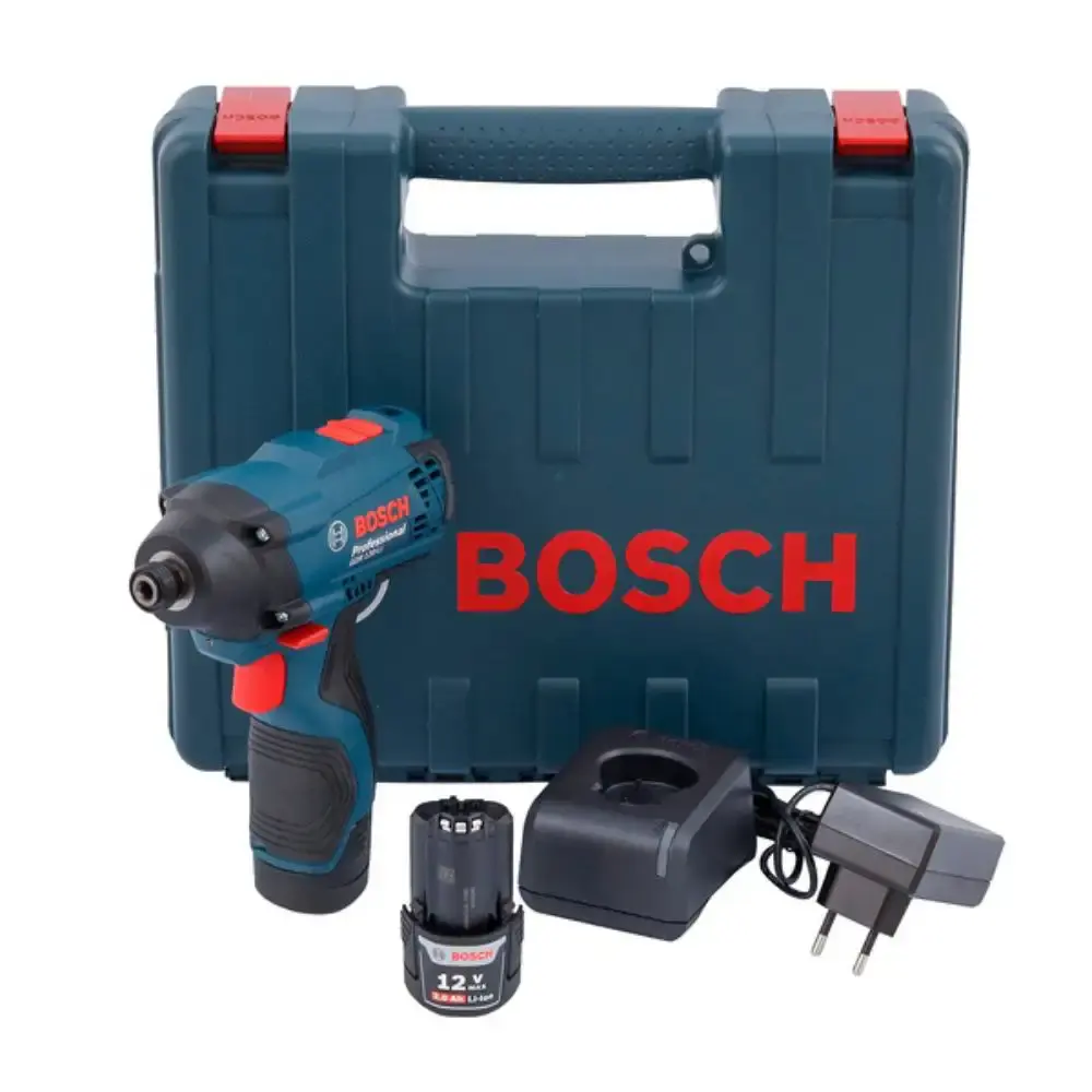 Chave de impacto Bosch GDR 120-LI, 12V, 2 baterias e maleta BOSCH — fotografia 5