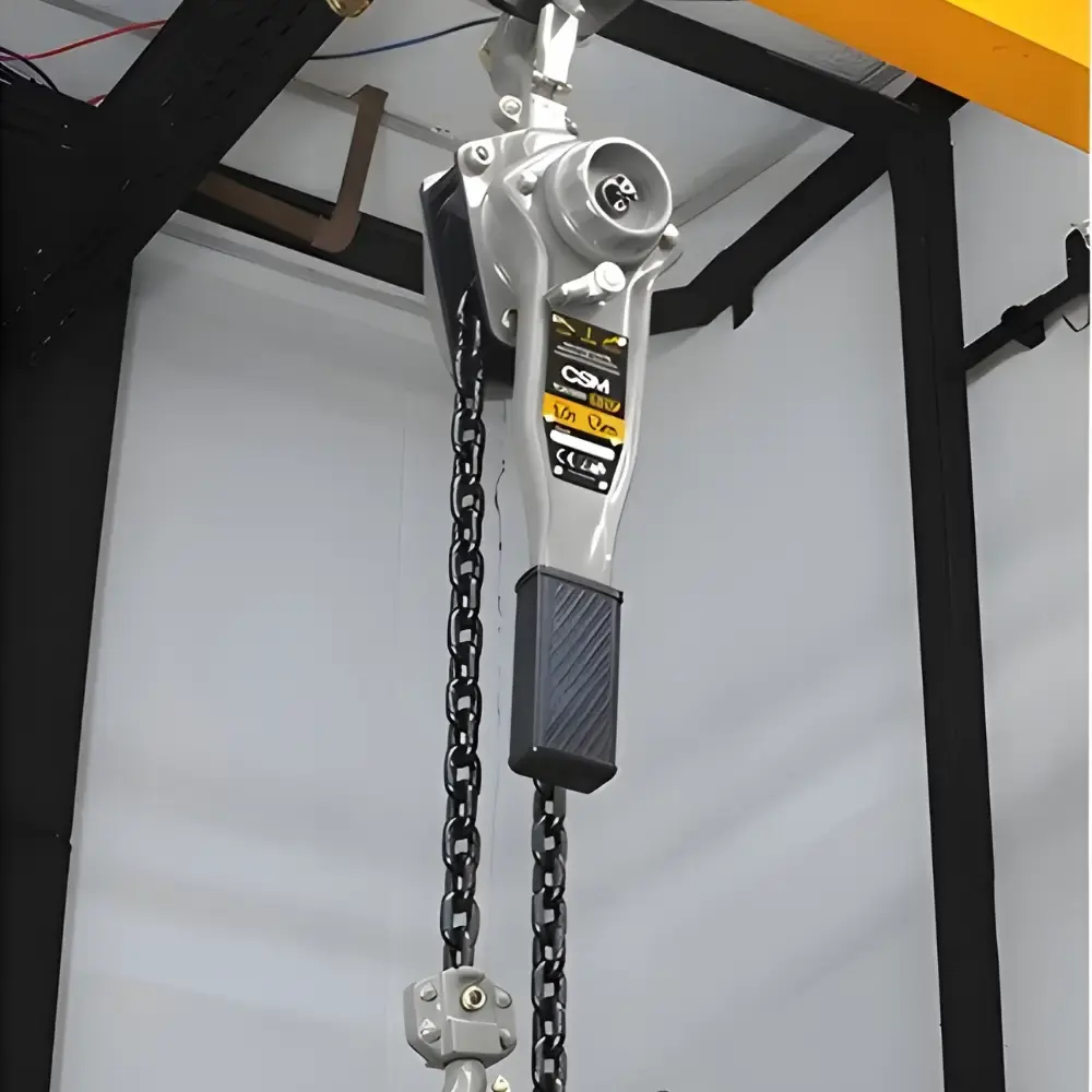 Talha manual de corrente com alavanca 1.5 TON elevação 1.5 metros TCA 1500 CSM — fotografia 5