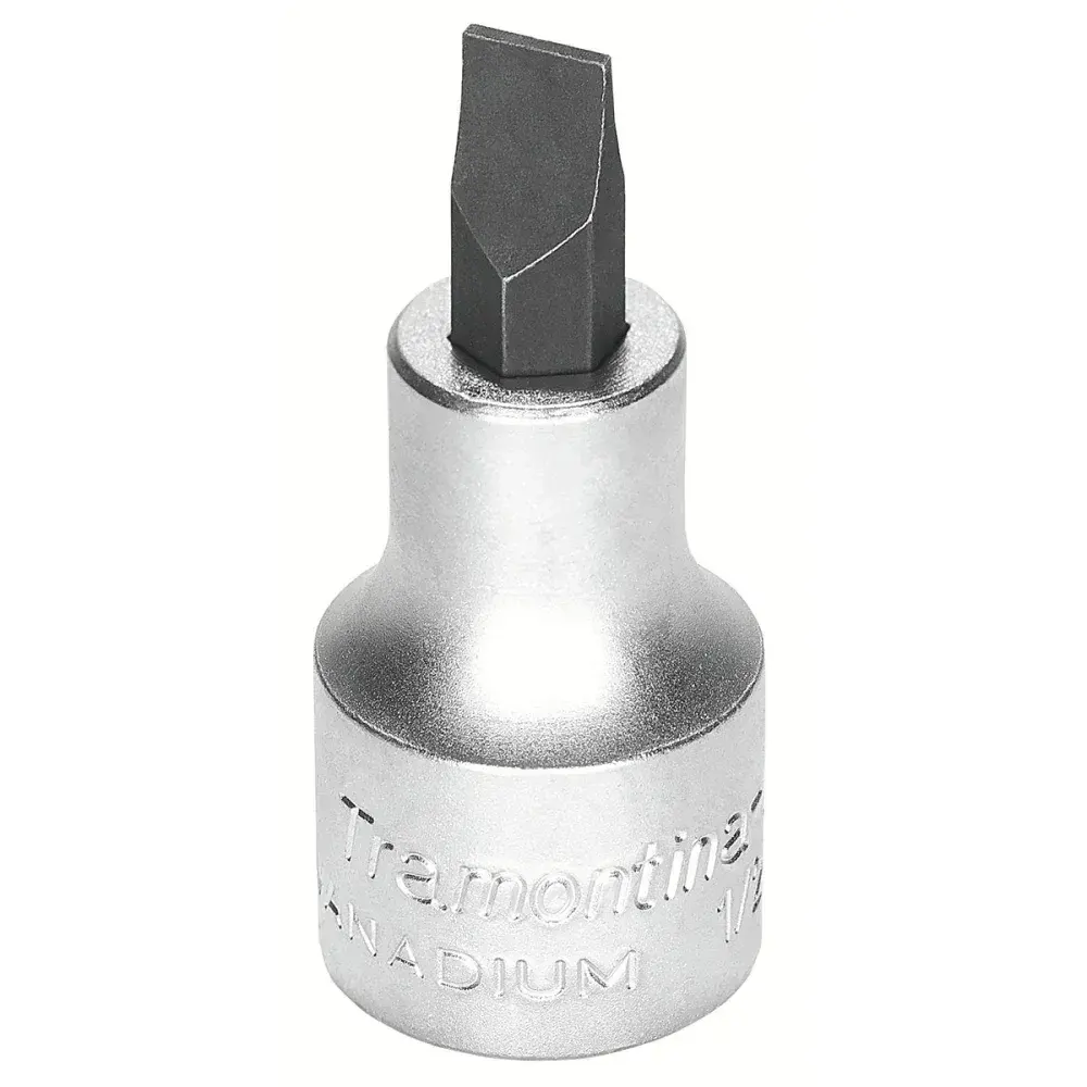 Soquete fenda com ponta chata 4MM 1/2" Tramontina — fotografia de referência