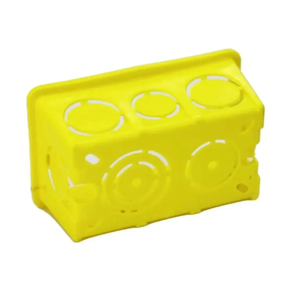 Caixa luz 4X4 am pvc Plastilit — fotografia 3