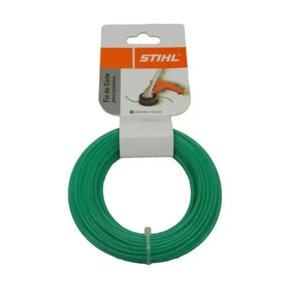 FIO DE NYLON REDONDO 2,0MM X 15,3M VD stihl — fotografia 2