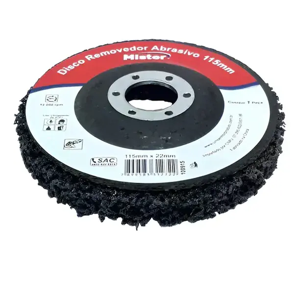 Disco abrasivo removedor 115MM - Mister