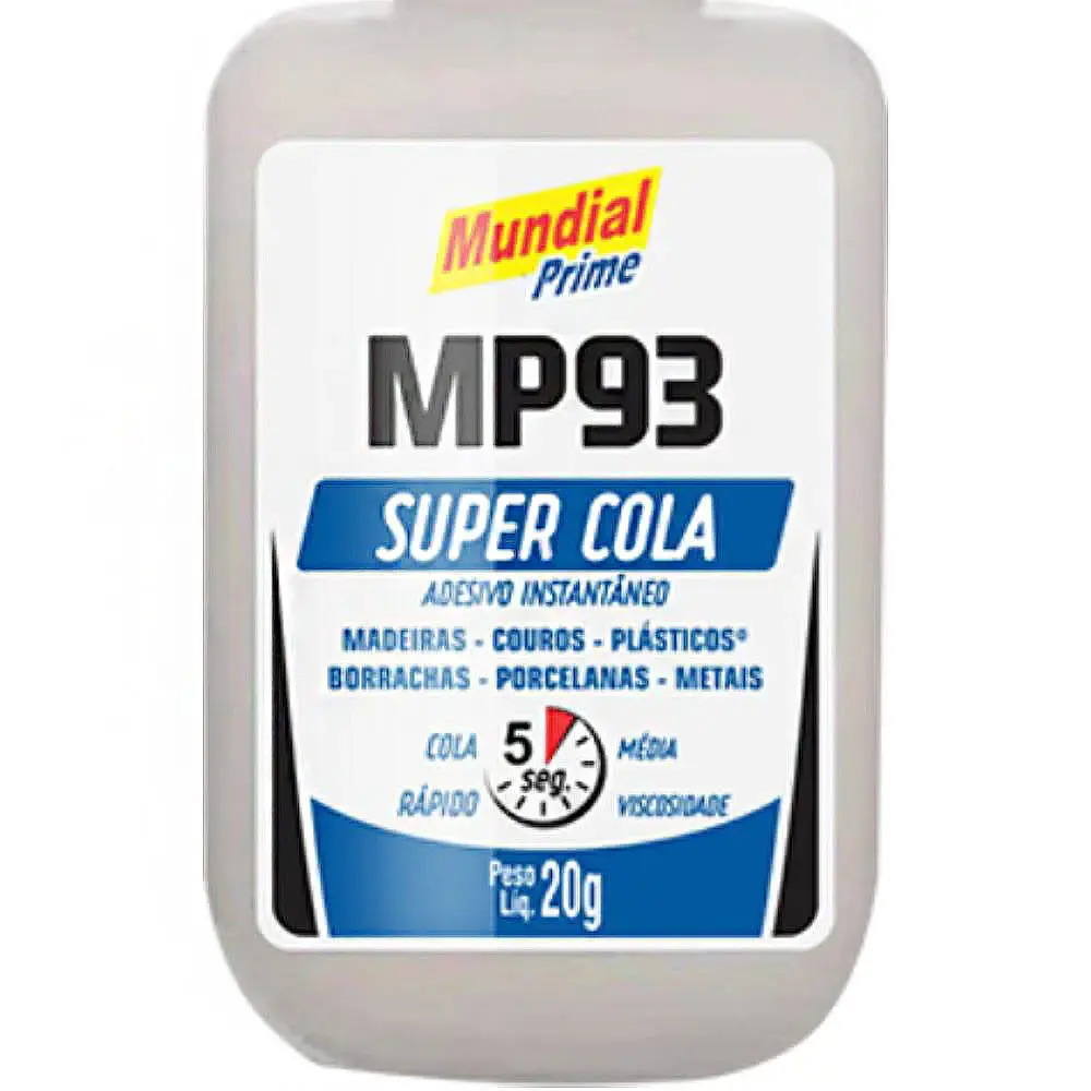 Super Cola Instantânea 20 g MP93 5 Unidades MUNDIAL PRIME — fotografia 5