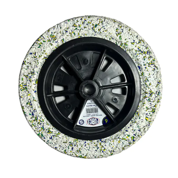 Roda de borracha reciclada 19MM - Force