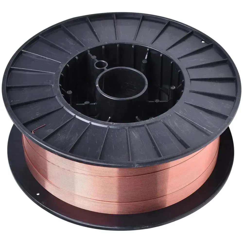 Arame de solda mig com gás 0,6MM 5KG V8 brasil — fotografia 7