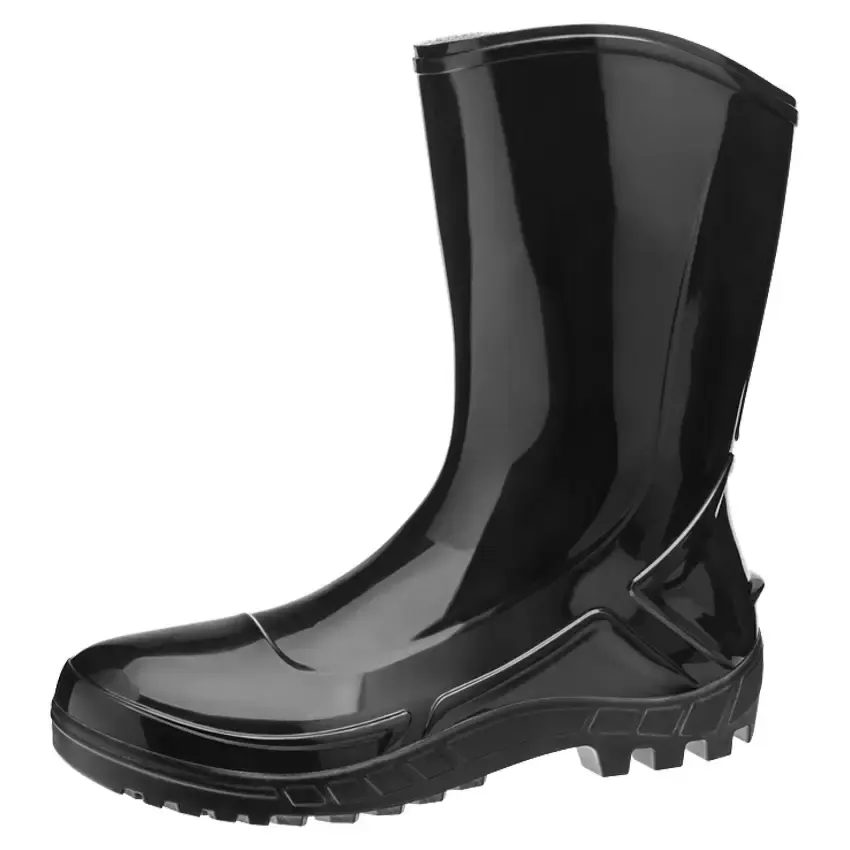 Bota ocupacional impermeável vulcaflex galocha PVC 110VFLEX-PR | 700453 preto Marluvas 39