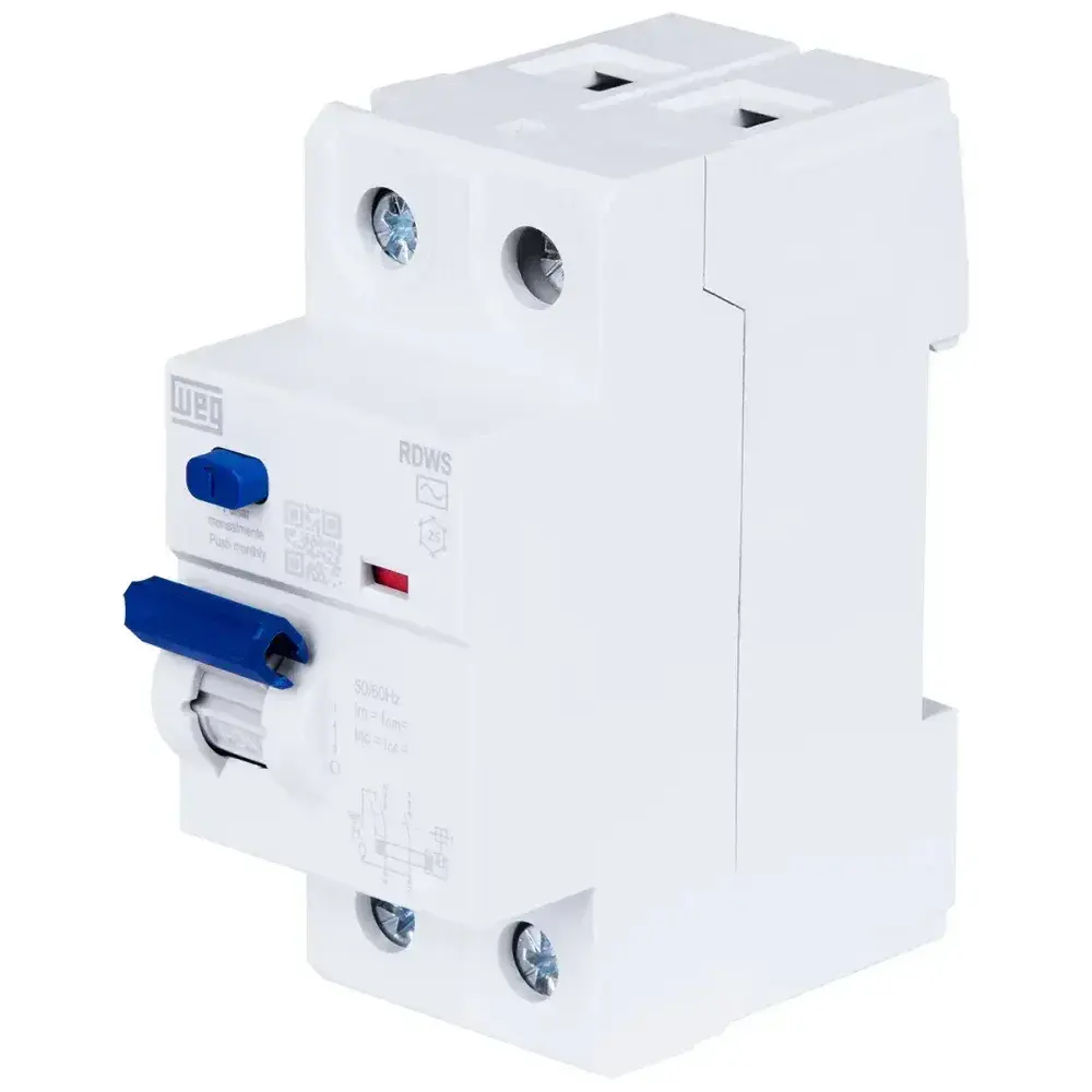 Interruptor dr rdw bipolar 40A 30MA WEG — fotografia 5