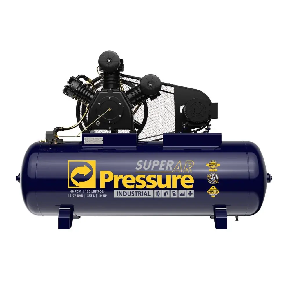 Compressor de ar super ar 40 pcm 425 litros 220/380V Pressure