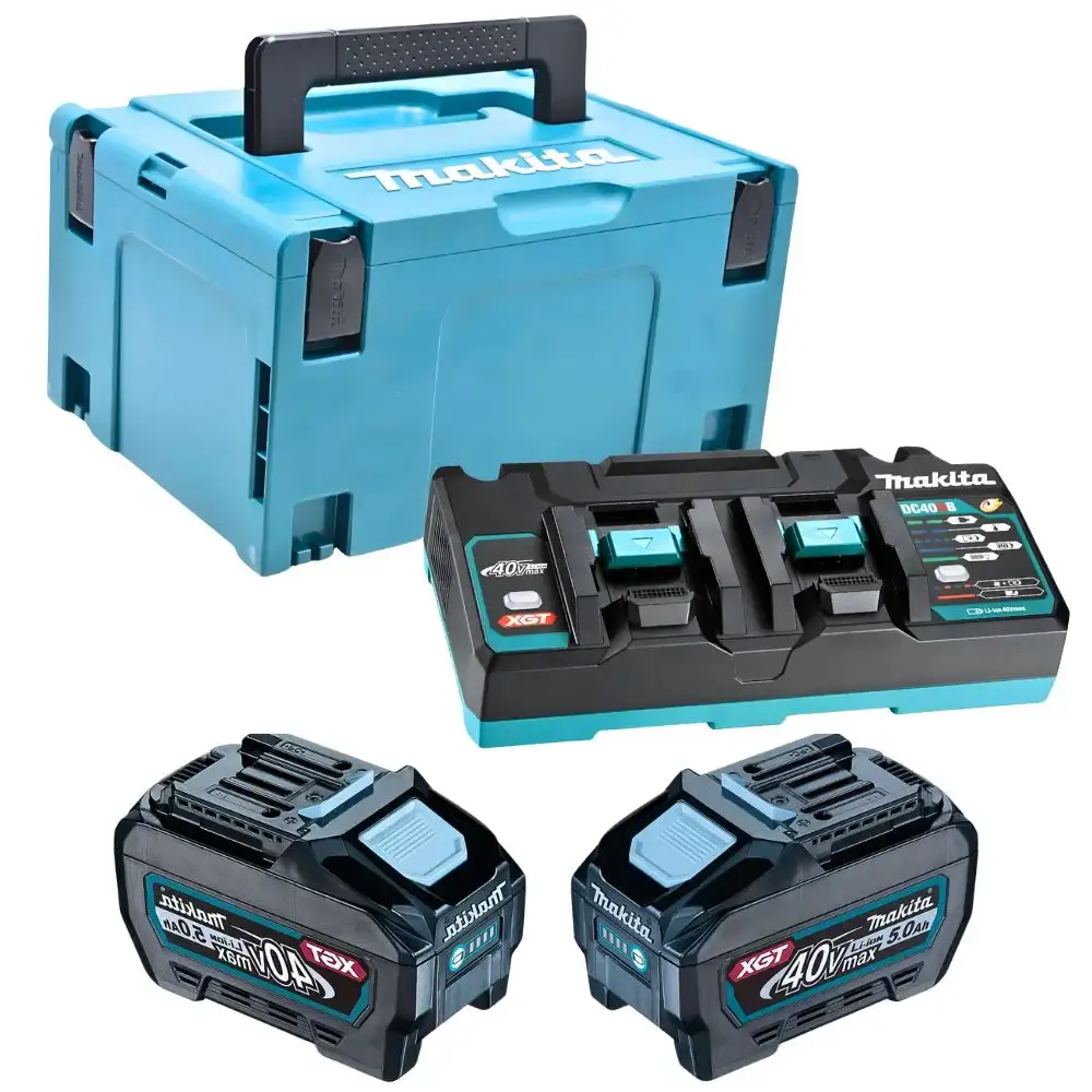 Kit energia 191U14-7 com 2 baterias 5.0AH bivolt Makita — fotografia 7