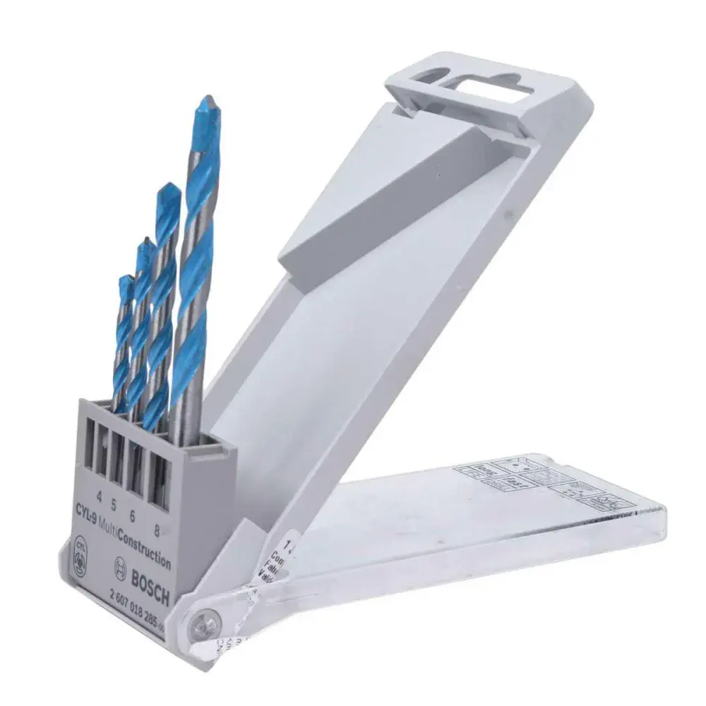 Jogo de brocas multiconstruction 4 a 8MM com 4 peç Bosch — fotografia 3