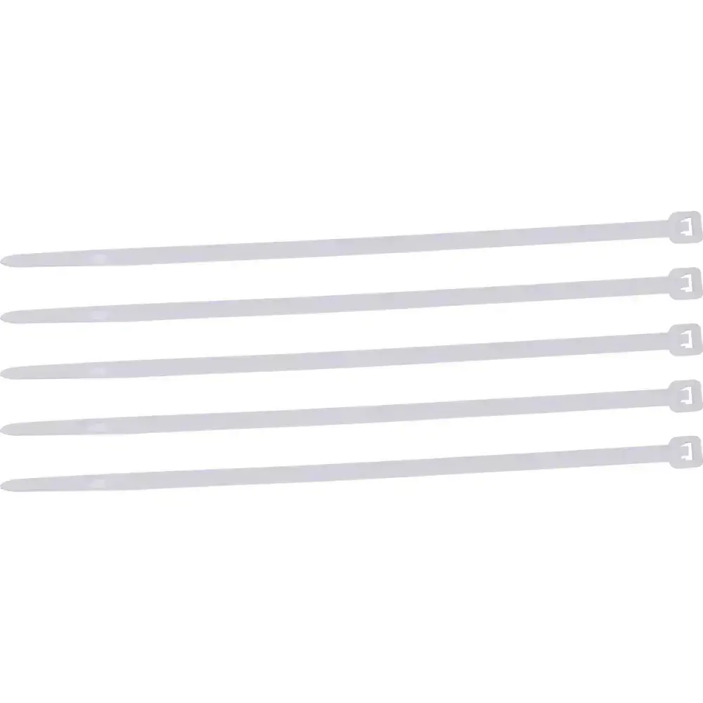 Abraçadeira de nylon 2,5X100MM branca 100 peç Worker — fotografia 6
