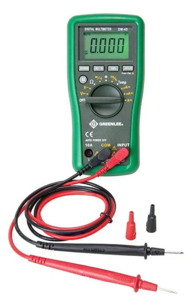 Multímetro digital 10A 600V ac/dc cat iii Greenlee