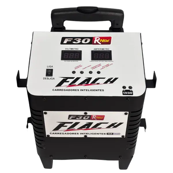 Carregador de baterias F30-12V/24V rnew - 10 ah - Flach