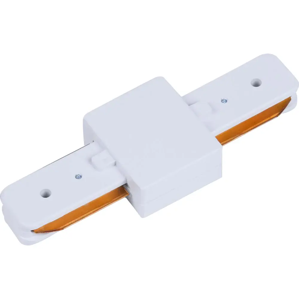 Conexão reta para trilho direct branco bivolt Liege — fotografia 4
