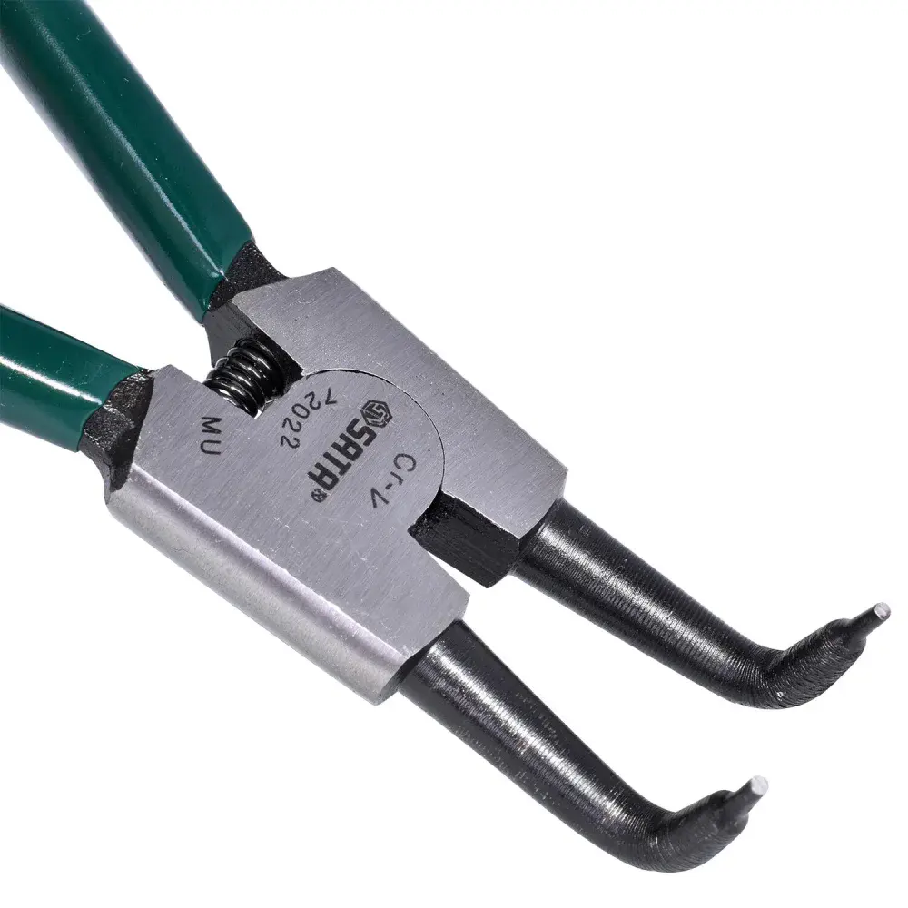 Alicate trava externo curvo com mola 7 ST72022ST Sata — fotografia 5