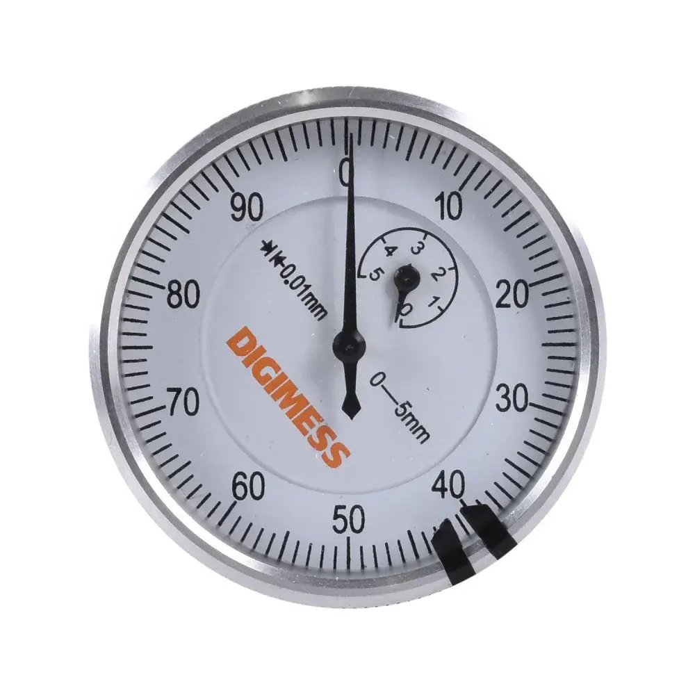 Relógio comparador 0-5 mm graduação 0,01MM 121.326 Digimess — fotografia 8
