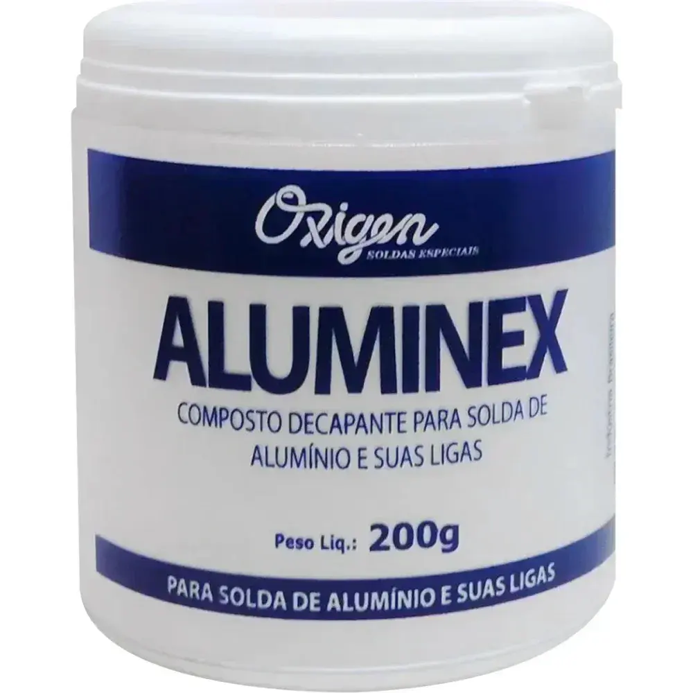 Fluxo para solda aluminex em pó 200G Oxigen — fotografia 2