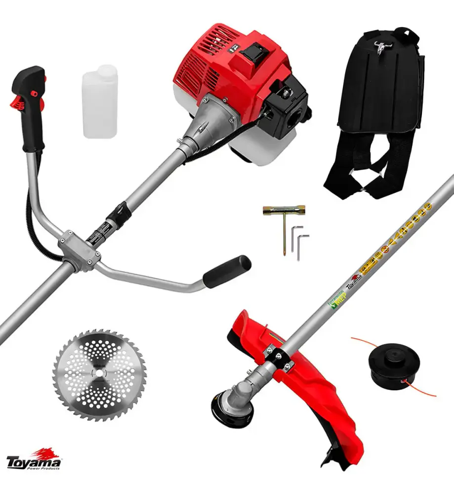 Roçadeira lateral TBC63 a gasolina 63CC 3,5HP Toyama — fotografia 4