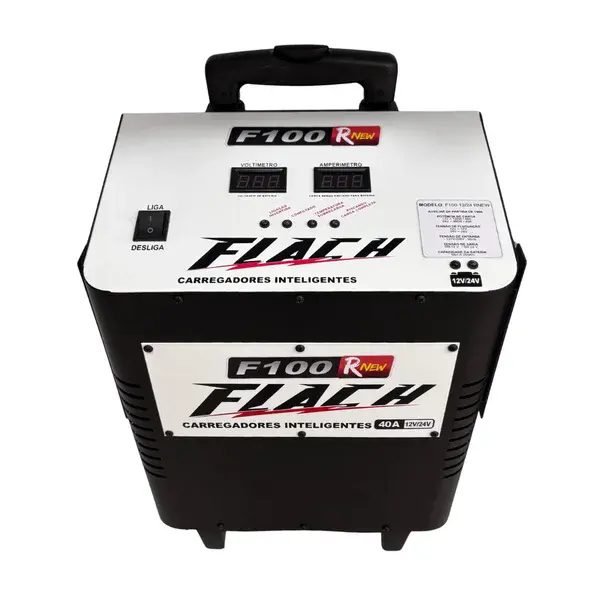 Carregador de baterias F100-12V/24V rnew - 40 ah - Flach