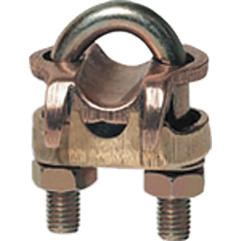 Grampo terra duplo parafuso tipo u 3/8 gtdu Intelli