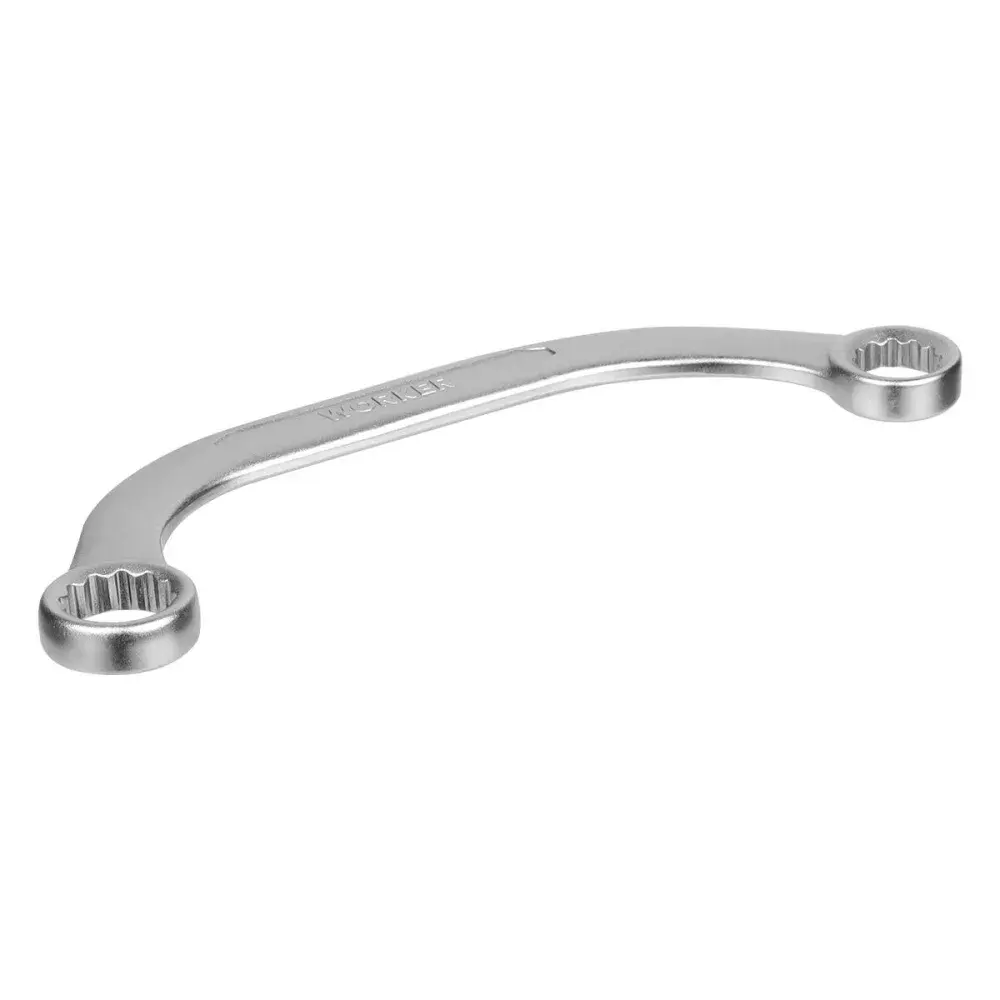 Chave starter meia lua cromado 13X15MM Worker — fotografia de referência