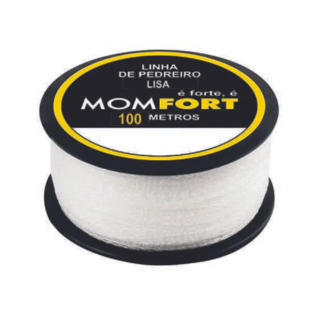 Linha para pedreiro lisa 0,8 mm x 100 m 606010 Momfort