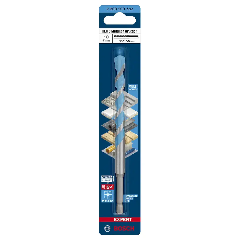 Broca HEX-9 10X90X150 multiconstruction Bosch — fotografia 3