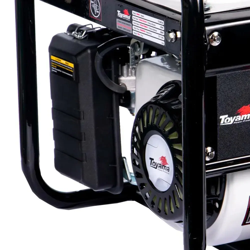 Gerador de energia a gasolina 163CC 2.2 kva mono Toyama — fotografia 9