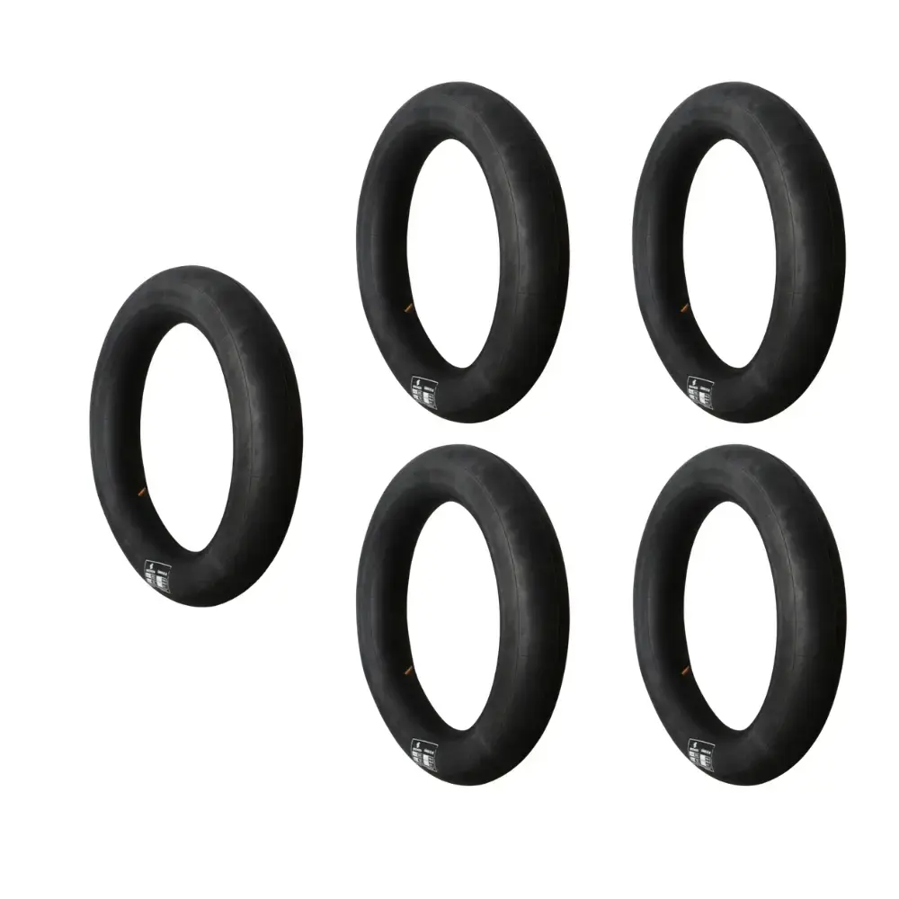 Kit 5 câmaras de ar para pneu aro 18 para moto tornado e XT255 Bremen — fotografia de referência