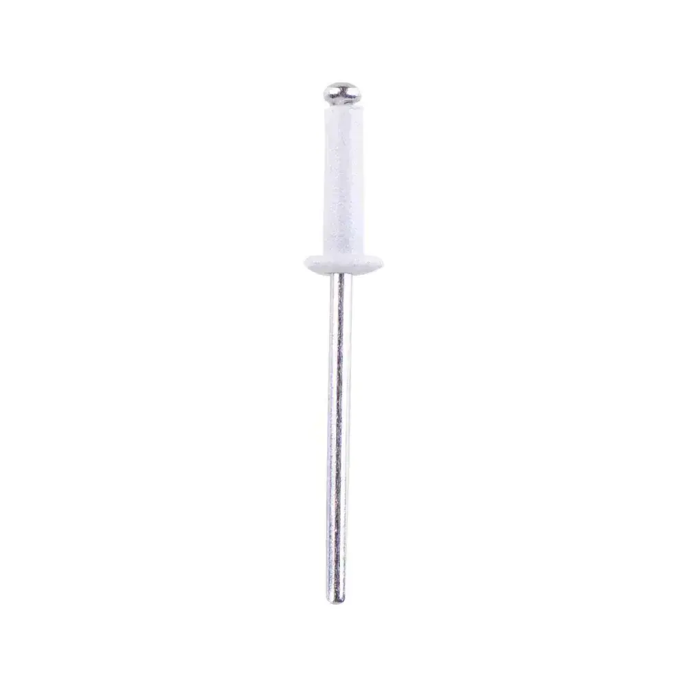 Rebite de repuxo alumínio 3,2X12MM 100 peç branco Worker — fotografia 9