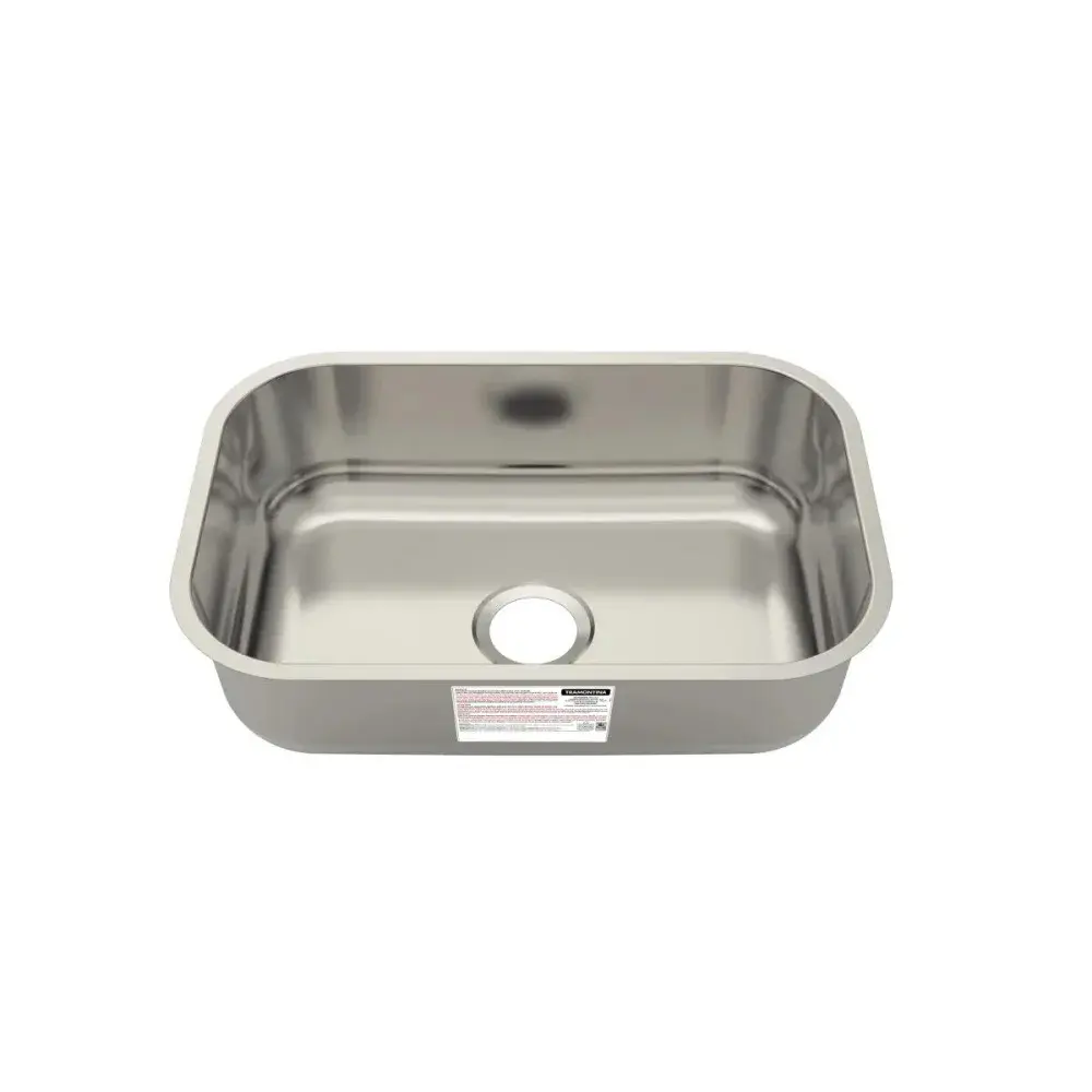 Cuba de embutir lavínia standard 18L aço inox Tramontina — fotografia de referência