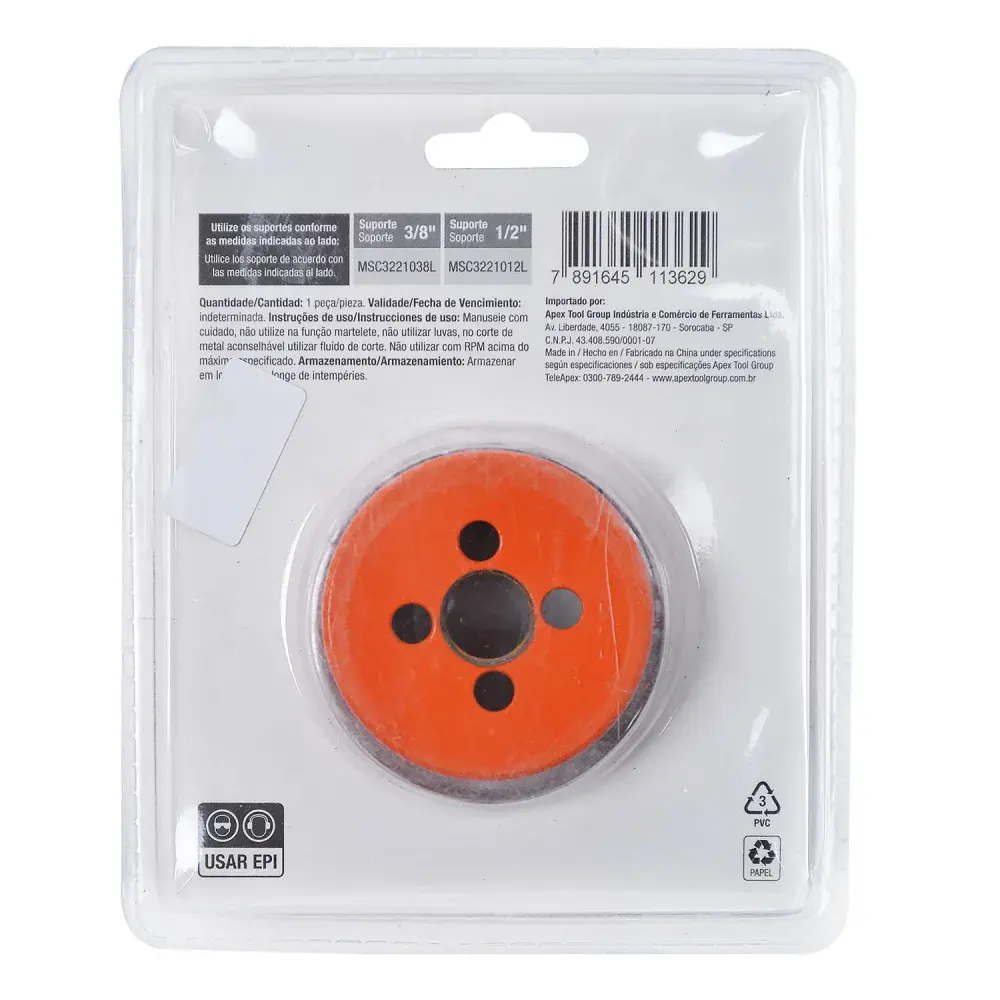 Serra copo 57MM 2.1/4 SC57BL Lufkin — fotografia 5